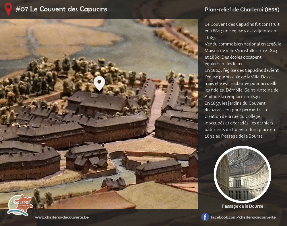 Plan-relief de Charleroi, 1695